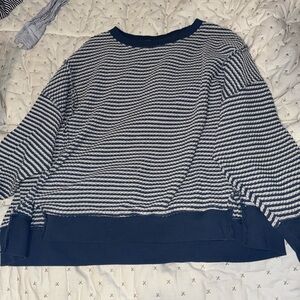 Aerie Waffle knit crew neck